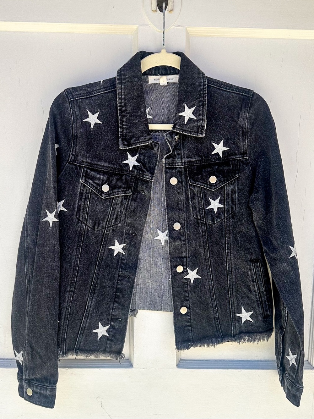 🖤Star Black Jean Jacket